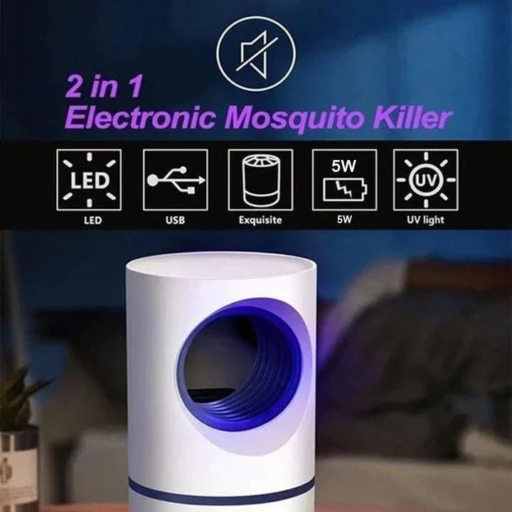 Electronic LED Mosquito & Flies Killer Lamp (Buy 1 Get 1 Free)