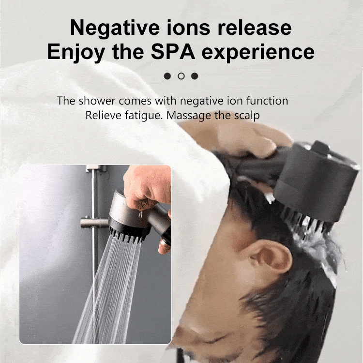 Multi-functional Shower Head (Massage, Skin & Hair Care)