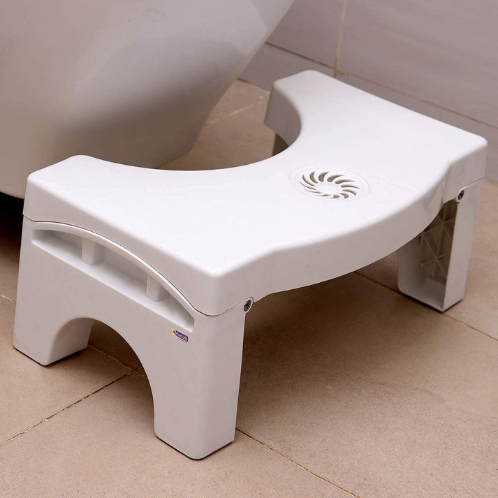 FOLDABLE ANTI-CONSTIPATION POTTY STOOL WITH AIR FRESHENER