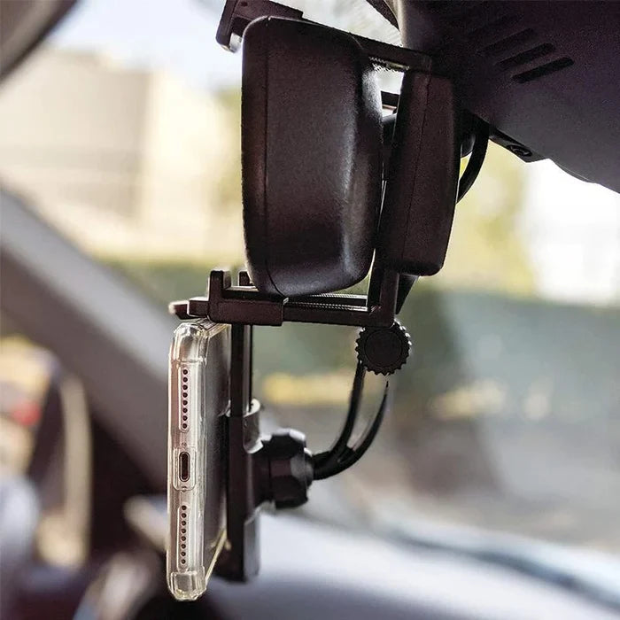Ultra Flex Car Rear View Mirror Phone Holder