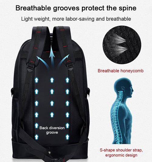 Expandable Large-capacity Backpack